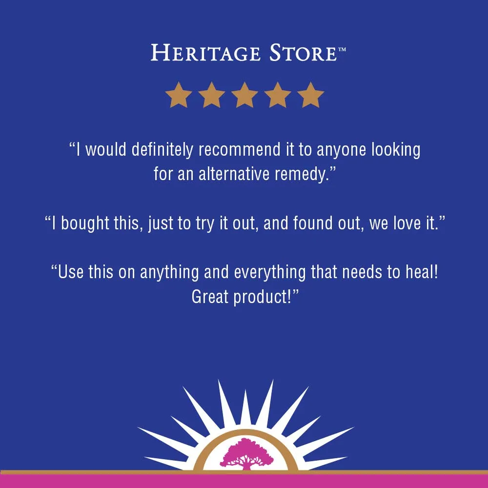 Heritage Store Body Gel Salve, Colloidal Silver, 2 Ounce