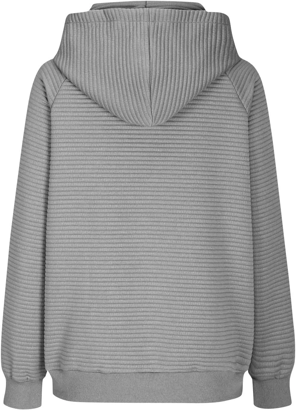 Hoodies for Women Loose Fleece Raglan Long Sleeve Hooded Sweatshirts Casual Comfy Jacquard Pullover with Pockets