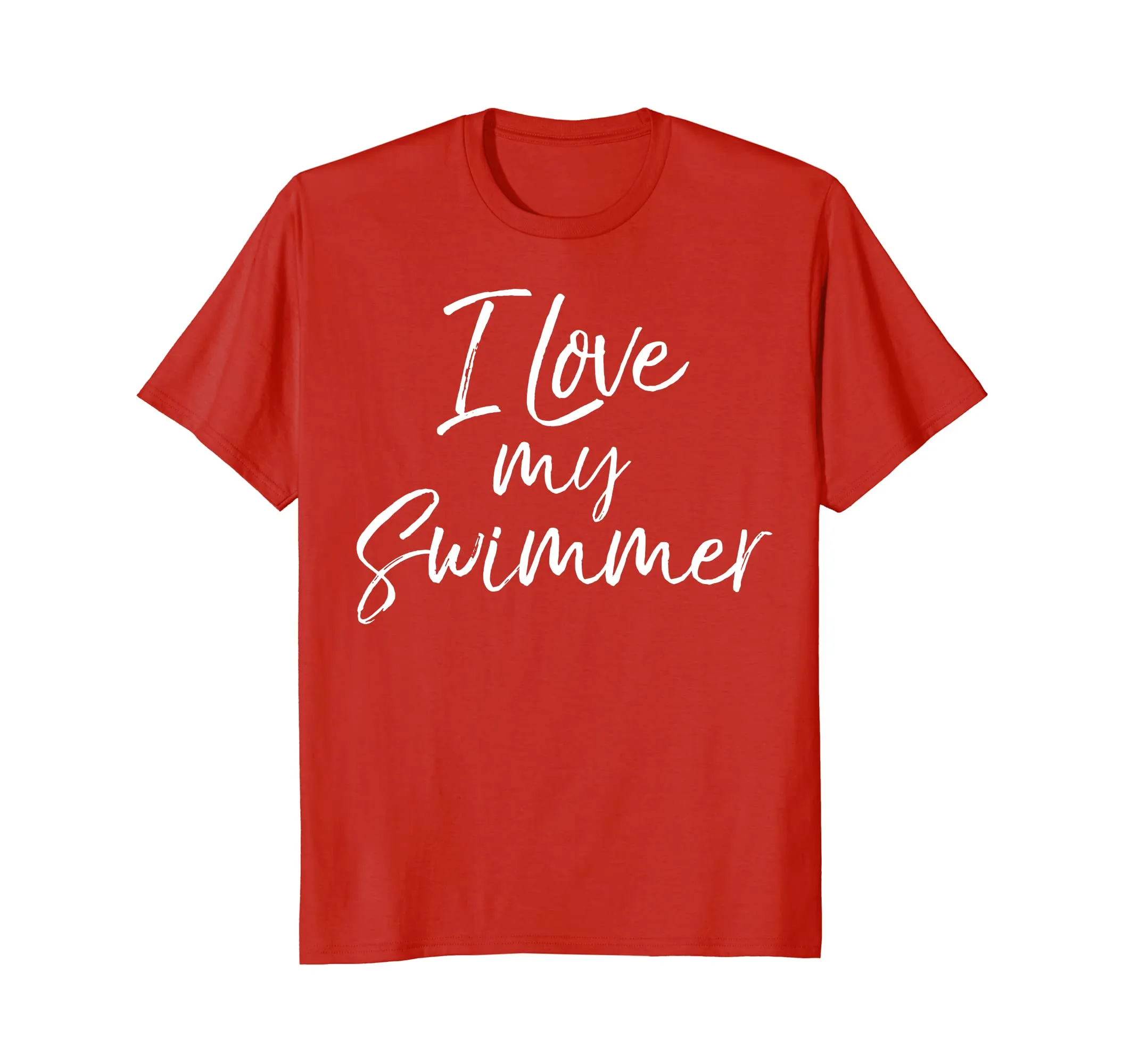 I Love my Swimmer Shirt Cute Swim Mom Swimming Team Mother