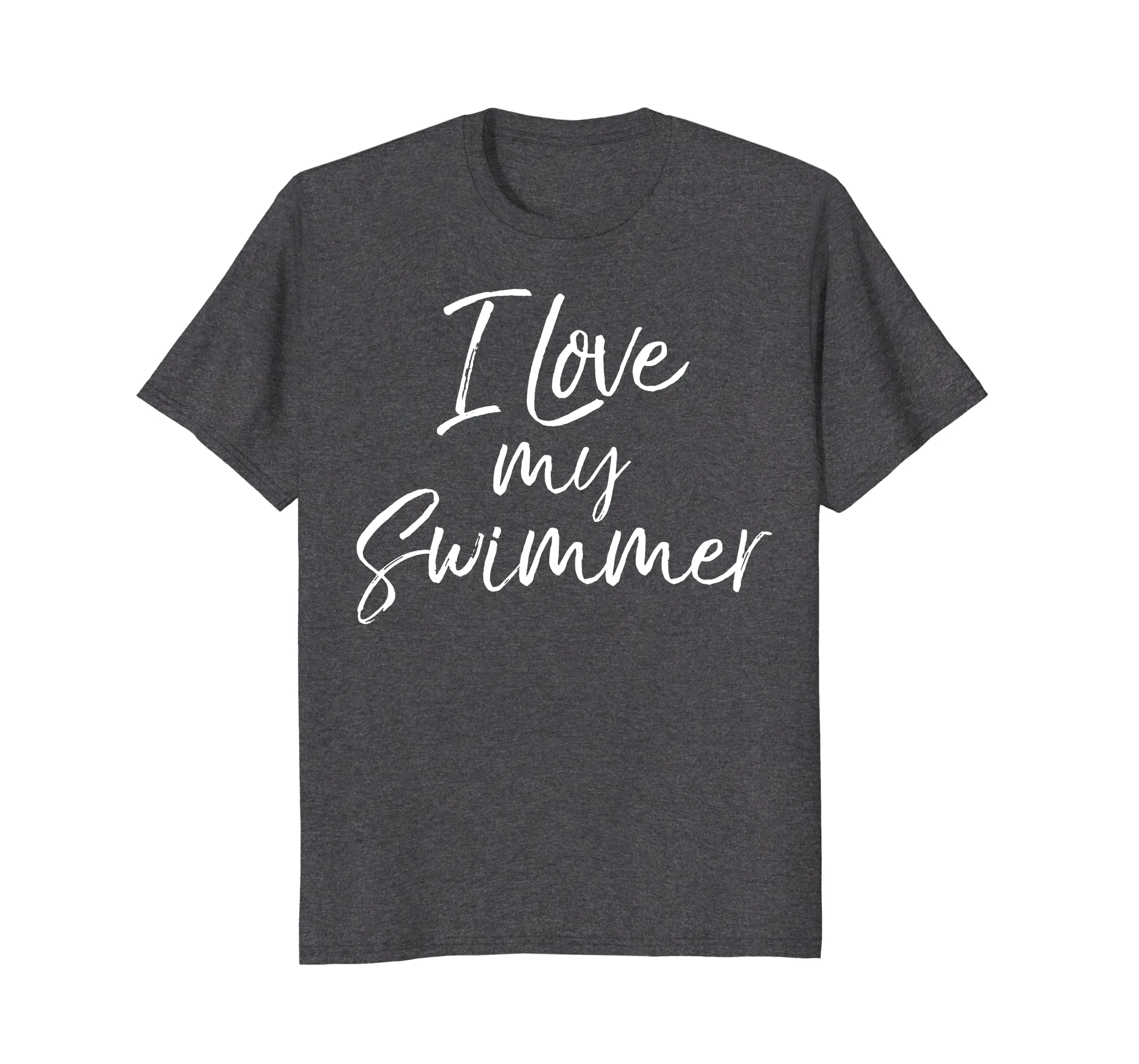 I Love my Swimmer Shirt Cute Swim Mom Swimming Team Mother