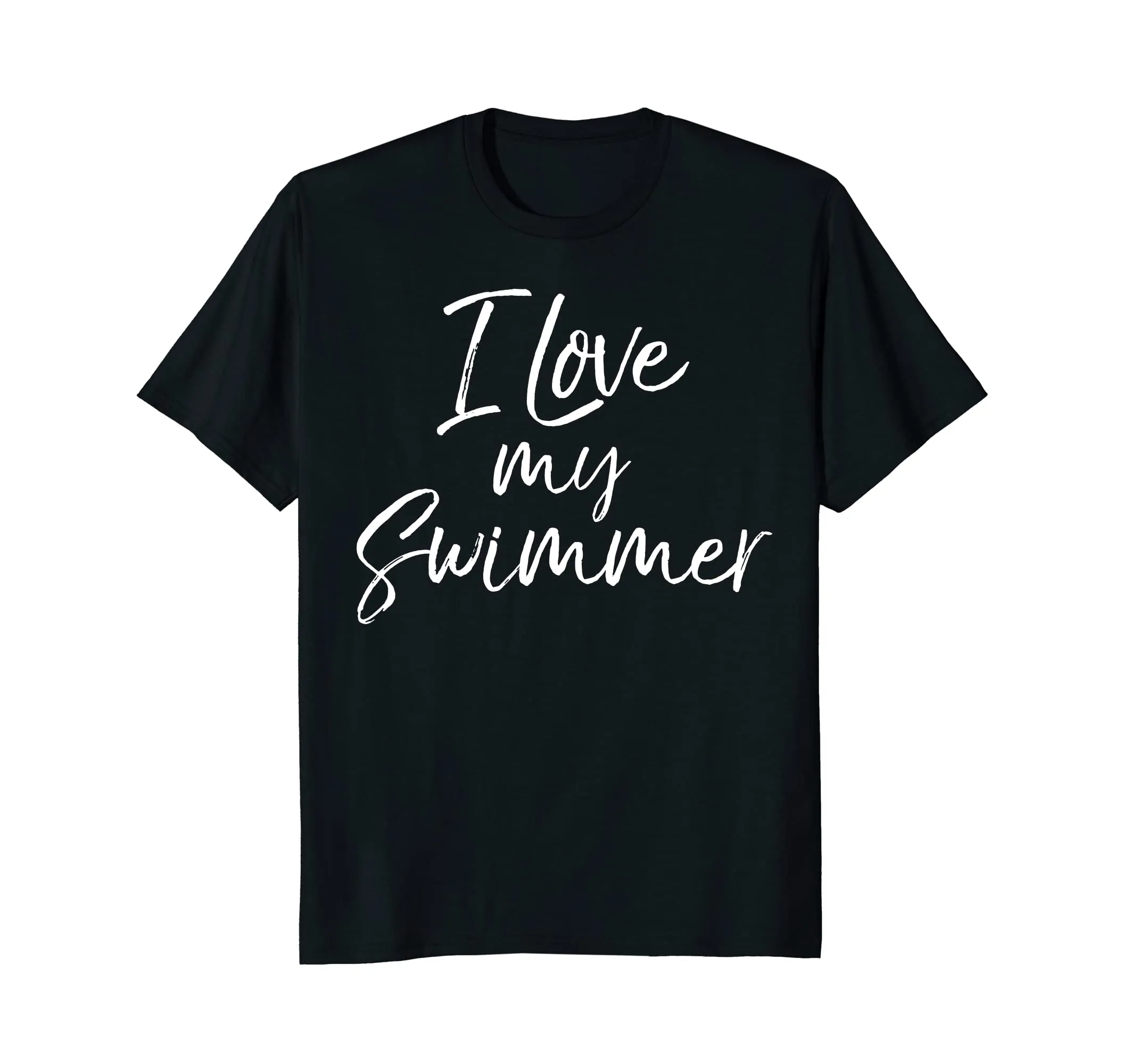 I Love my Swimmer Shirt Cute Swim Mom Swimming Team Mother