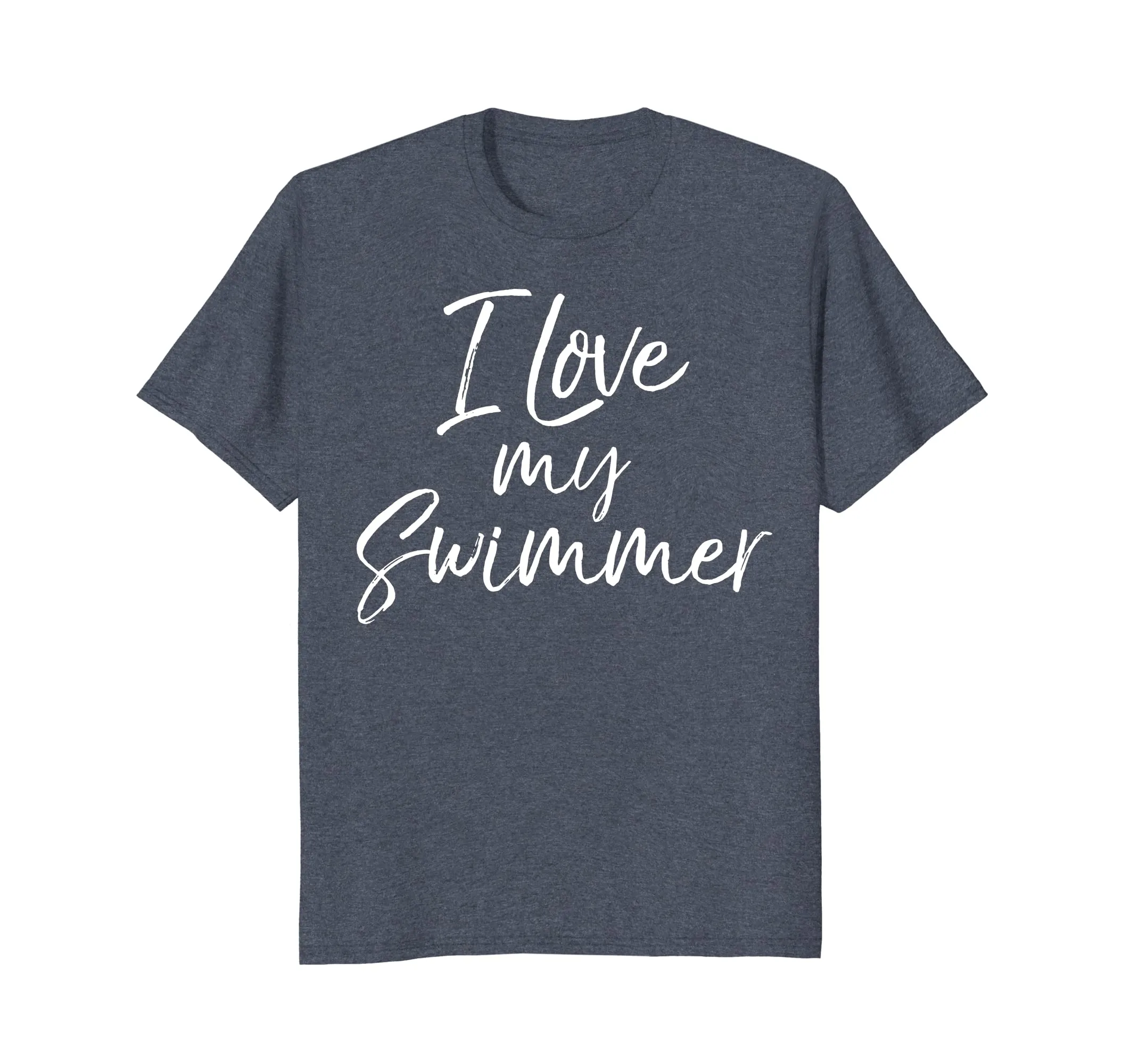 I Love my Swimmer Shirt Cute Swim Mom Swimming Team Mother