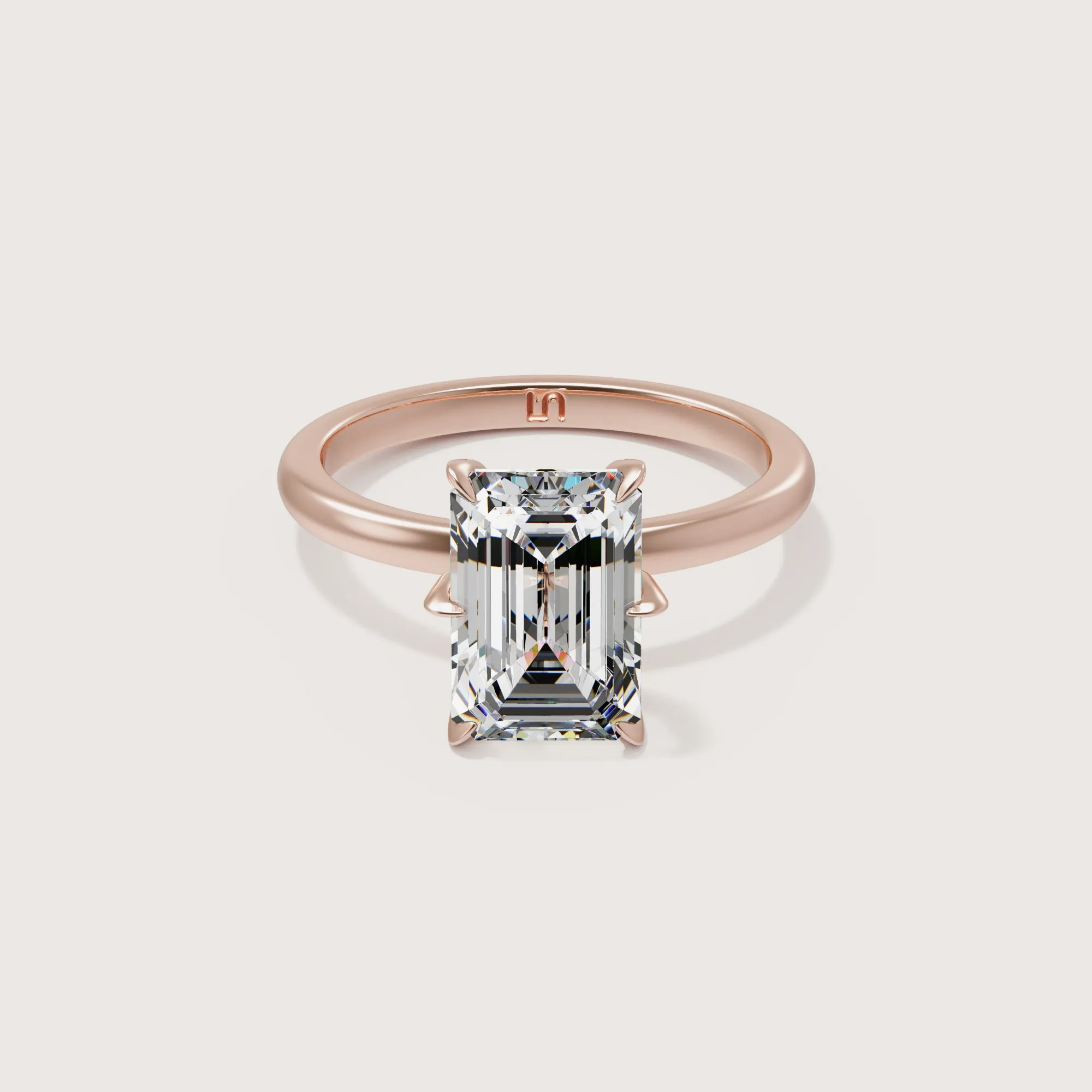 Icon Emerald Solitaire - 6 Claw