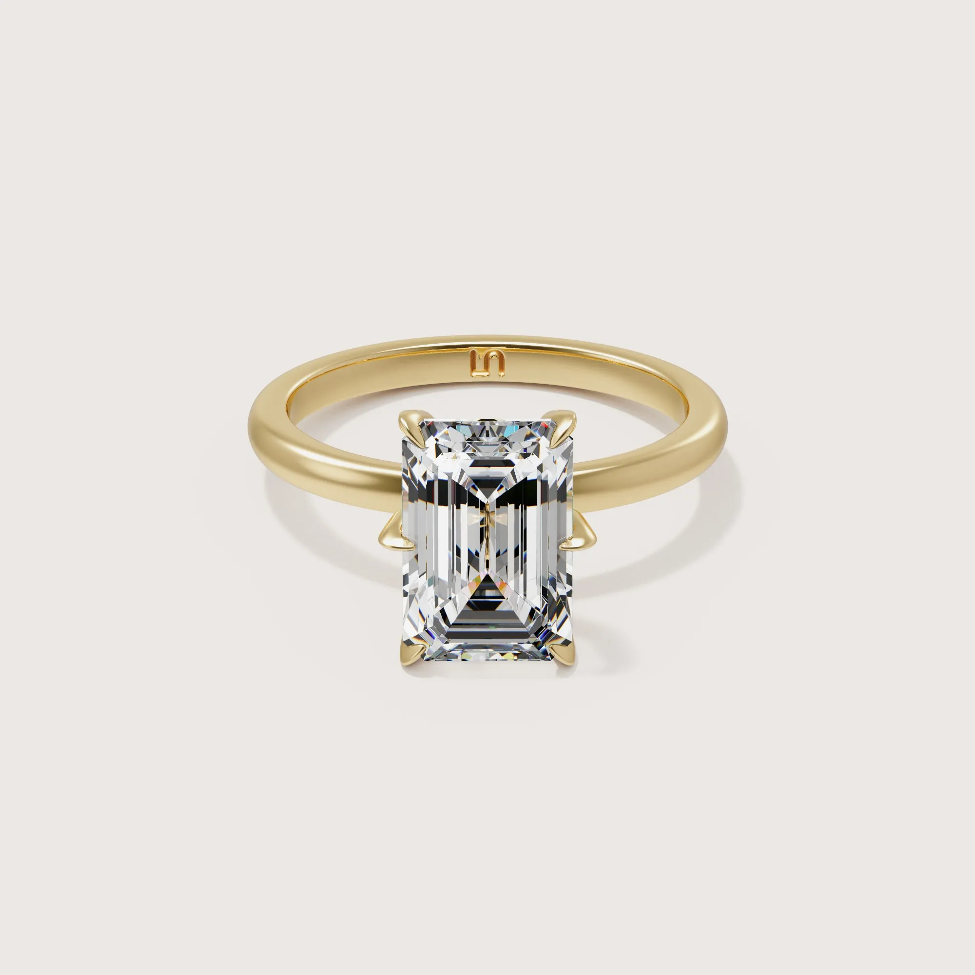 Icon Emerald Solitaire - 6 Claw
