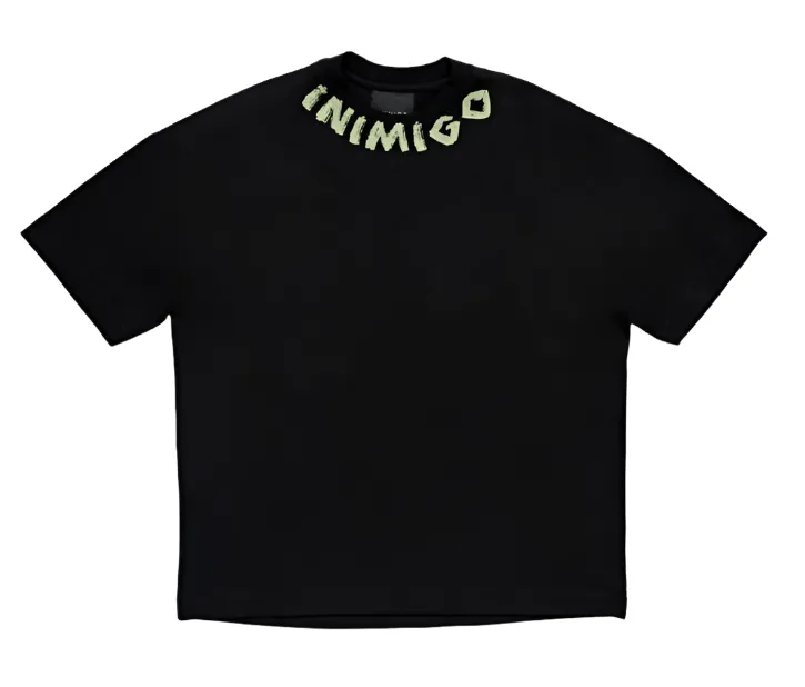 Inimigo T-Shirt - Frida Smoking Oversized - Black - ITS3516