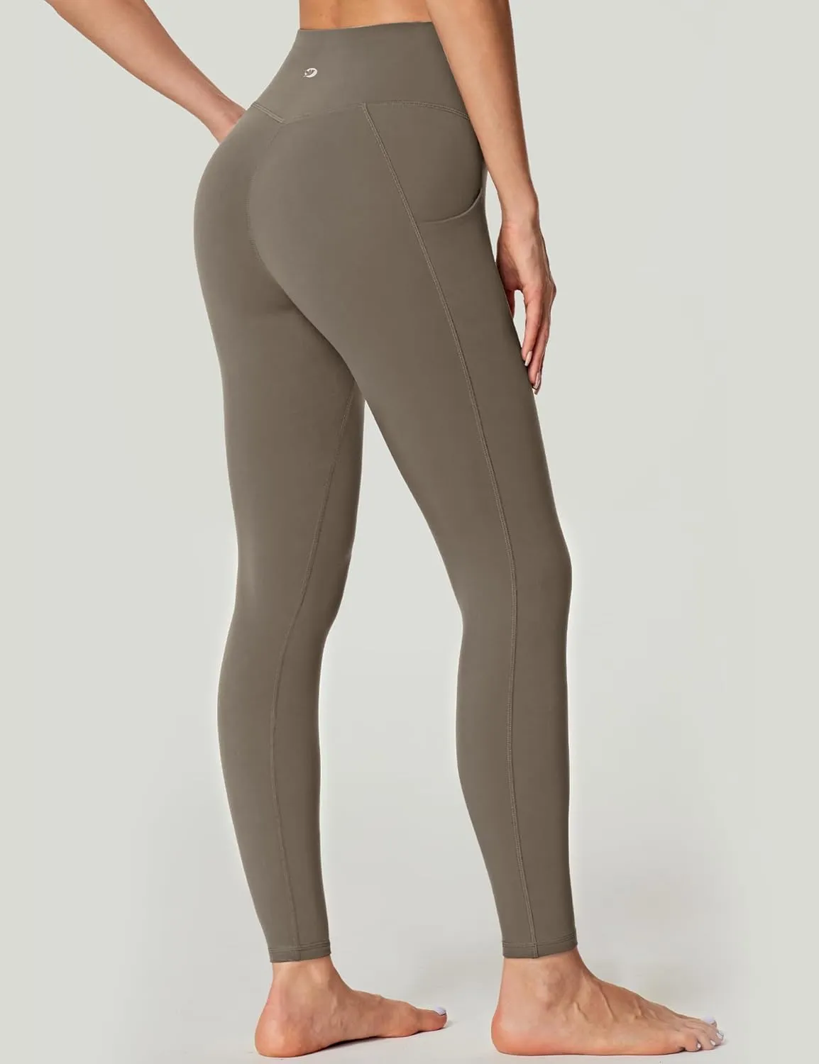 IUGA No Front Seam Leggings with Pockets for Women Buttery Soft Tummy Control Workout Leggings High Waisted Yoga Pants
