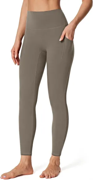 IUGA No Front Seam Leggings with Pockets for Women Buttery Soft Tummy Control Workout Leggings High Waisted Yoga Pants