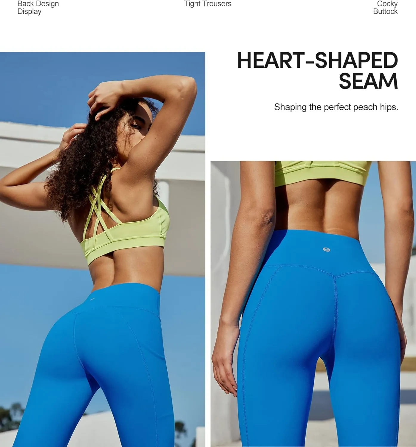 IUGA Women's Crossover Leggings with Pockets Workout Leggings for Women Tummy Control High Waisted V Cross Waist Yoga Pants