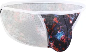 JEsilunmaMY Mens U Convex Thongs Low Rise Bulge Pouch G-String Bikini Briefs Athletic Supporter Underwear Panties Swimsuit
