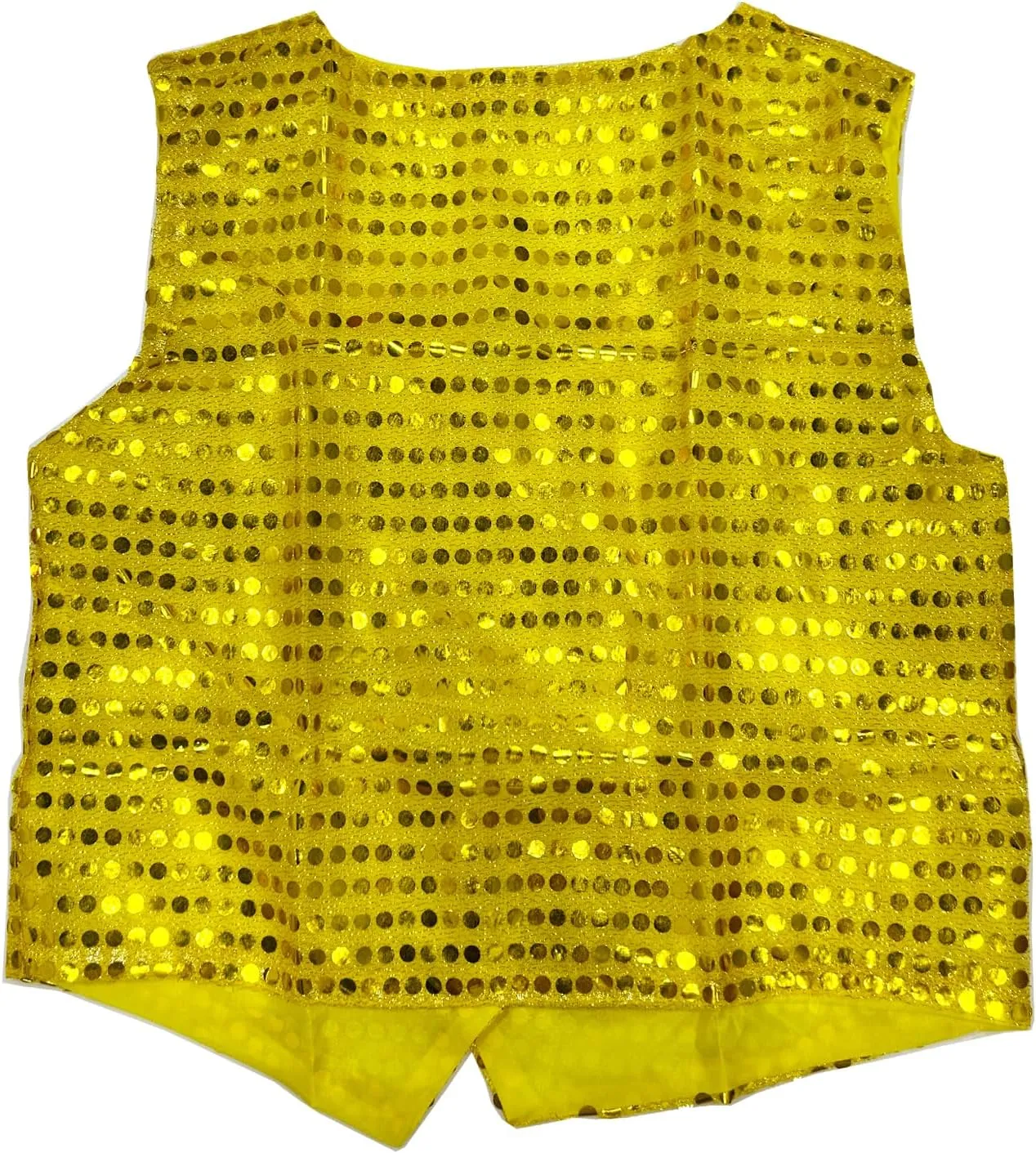 Kids Boys Girls Sequined Dance Hip Hop Performance Party Costume Vests Jacket Waistcoat