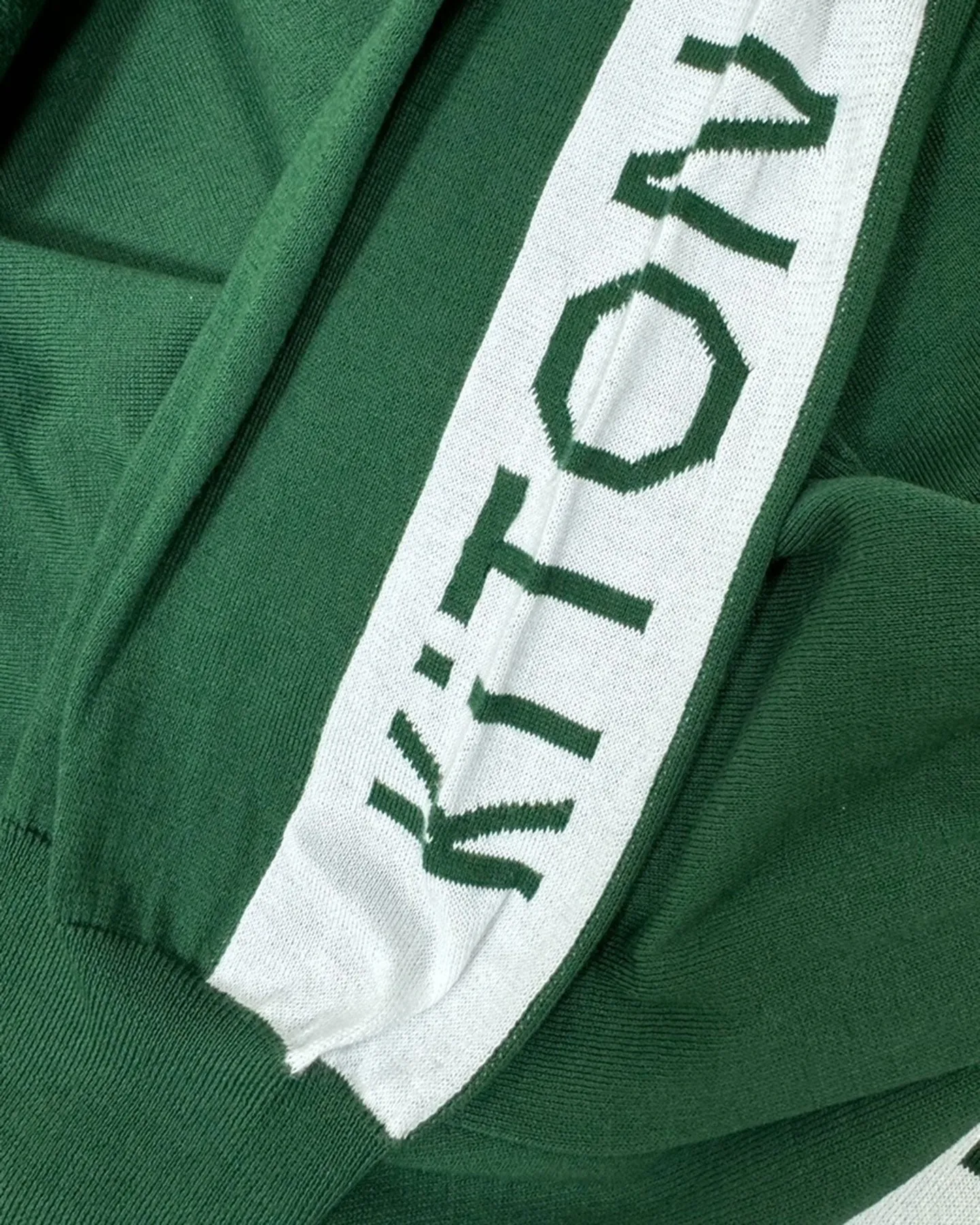 Kiton Sweater Green Logo Design - Long Sleeve T-Shirt SALE