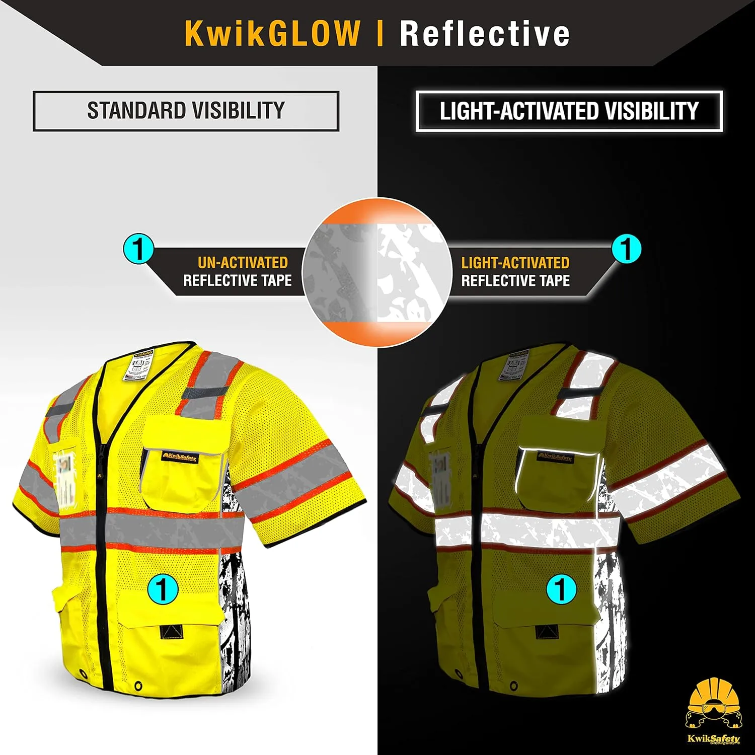 KwikSafety - Charlotte, NC - EXECUTIVE HIGHWAYBOSS Premium Safety Vest [LIMITED EDITION] Class 3 ANSI Tested OSHA Compliant