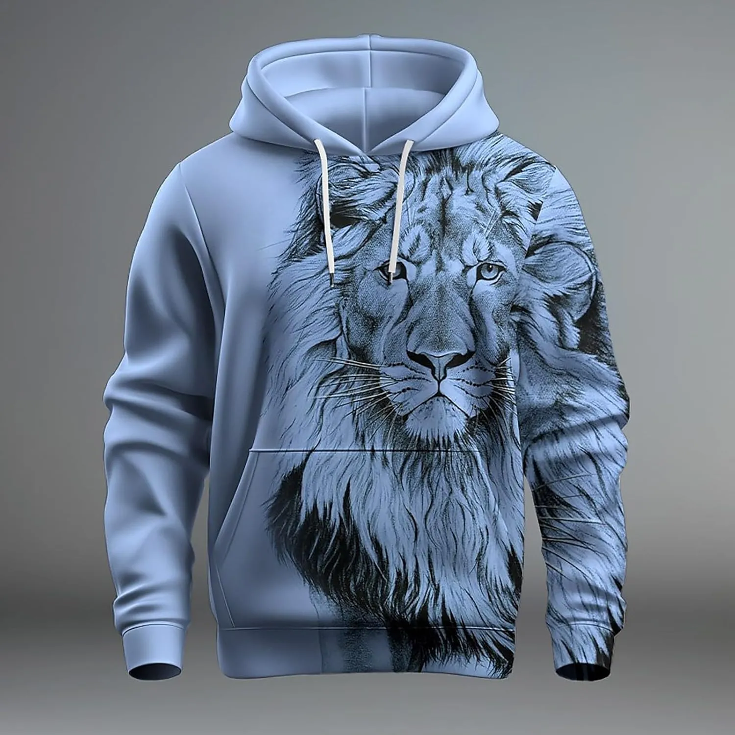 LCMTWX Mens Sweatshirts Hoodies Vintage Long Sleeve Hoodie Half Zipper Hooded Sweatshirt Top Workwear Multi Pocket Outdoor