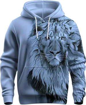 LCMTWX Mens Sweatshirts Hoodies Vintage Long Sleeve Hoodie Half Zipper Hooded Sweatshirt Top Workwear Multi Pocket Outdoor