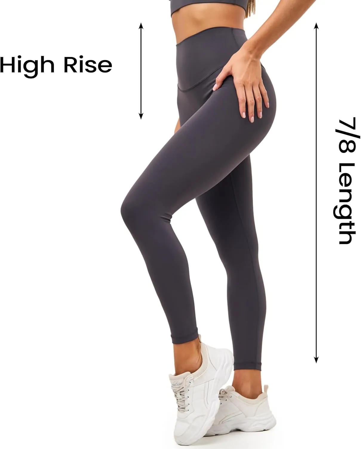 Leggings for Women  High-Waist Tummy Control, Buttery Soft Yoga Pants, 4-Way Stretch, Squat Proof, Workout & Lounge Leggings