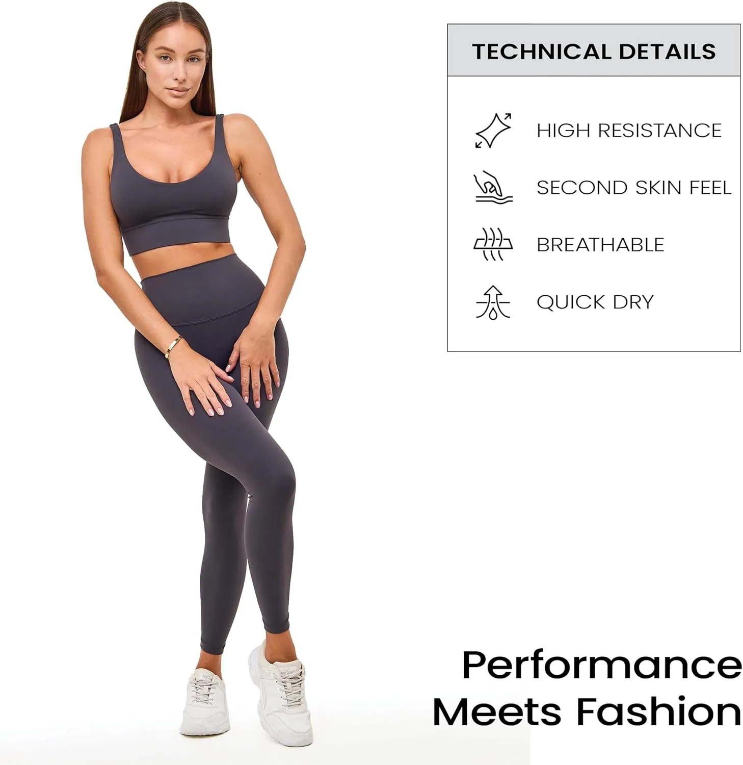 Leggings for Women  High-Waist Tummy Control, Buttery Soft Yoga Pants, 4-Way Stretch, Squat Proof, Workout & Lounge Leggings
