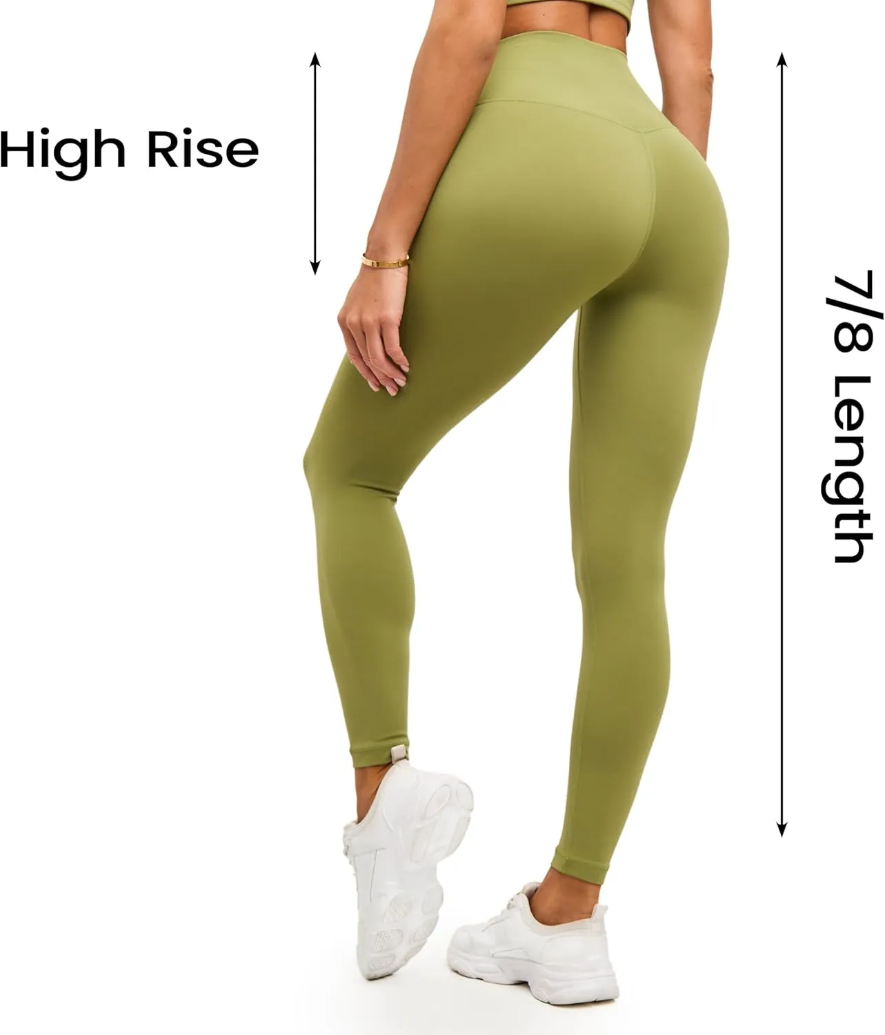 Leggings for Women  High-Waist Tummy Control, Buttery Soft Yoga Pants, 4-Way Stretch, Squat Proof, Workout & Lounge Leggings