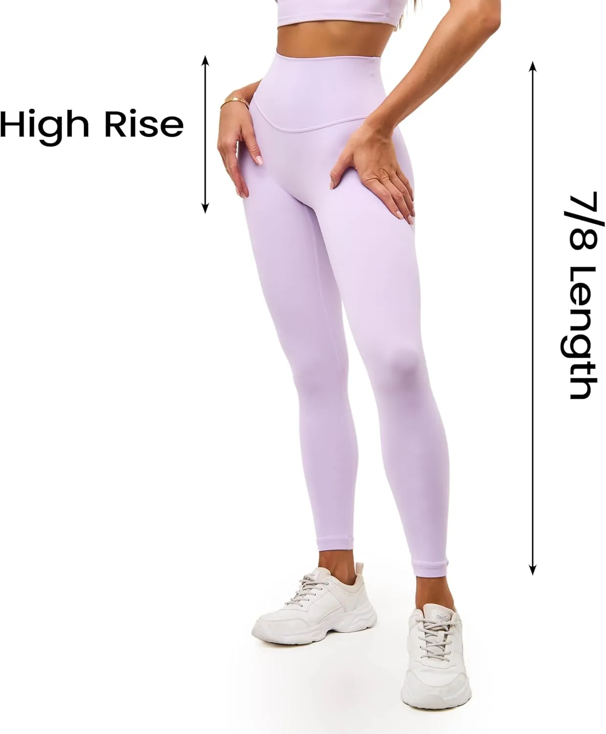 Leggings for Women  High-Waist Tummy Control, Buttery Soft Yoga Pants, 4-Way Stretch, Squat Proof, Workout & Lounge Leggings