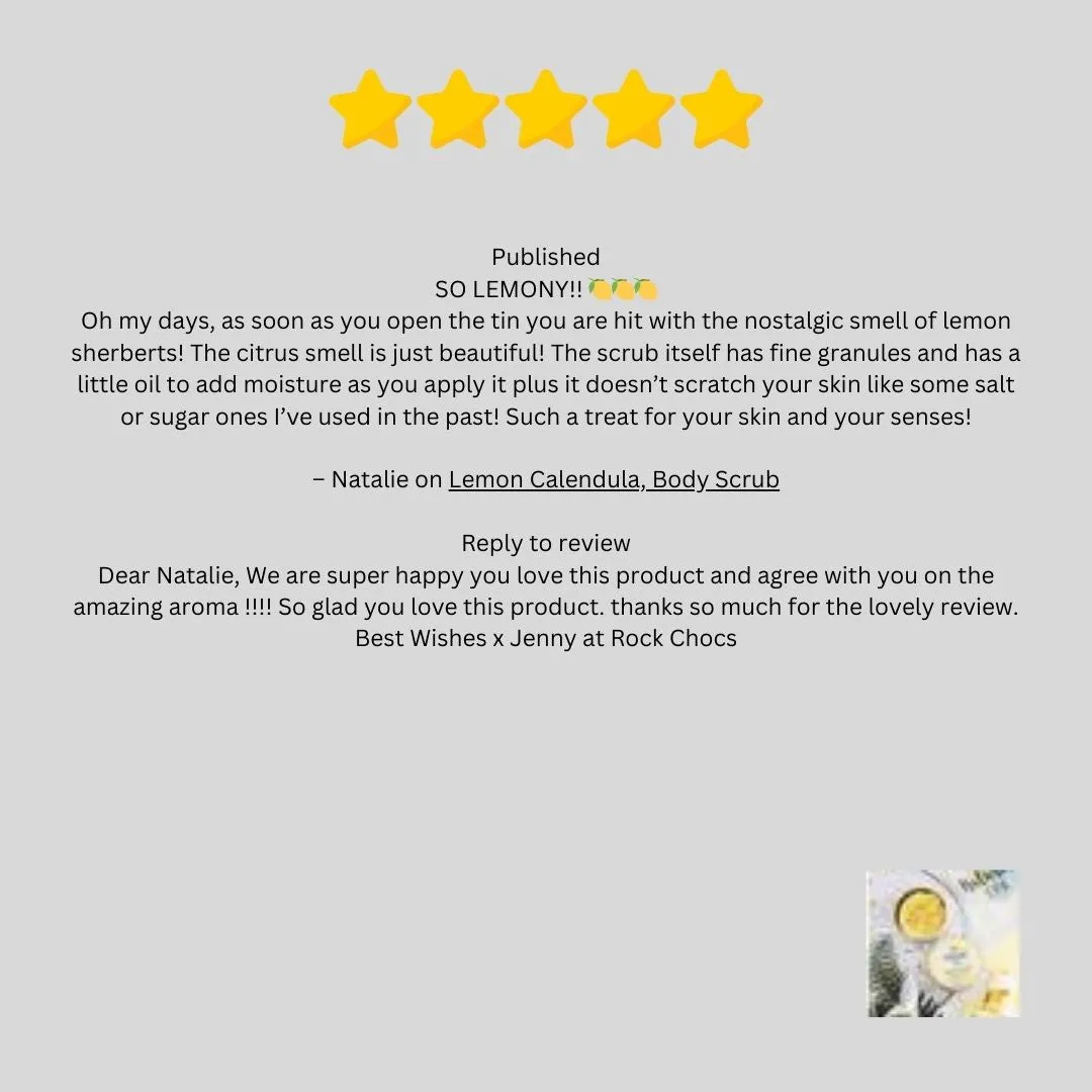 Lemon Calendula, Body Scrub