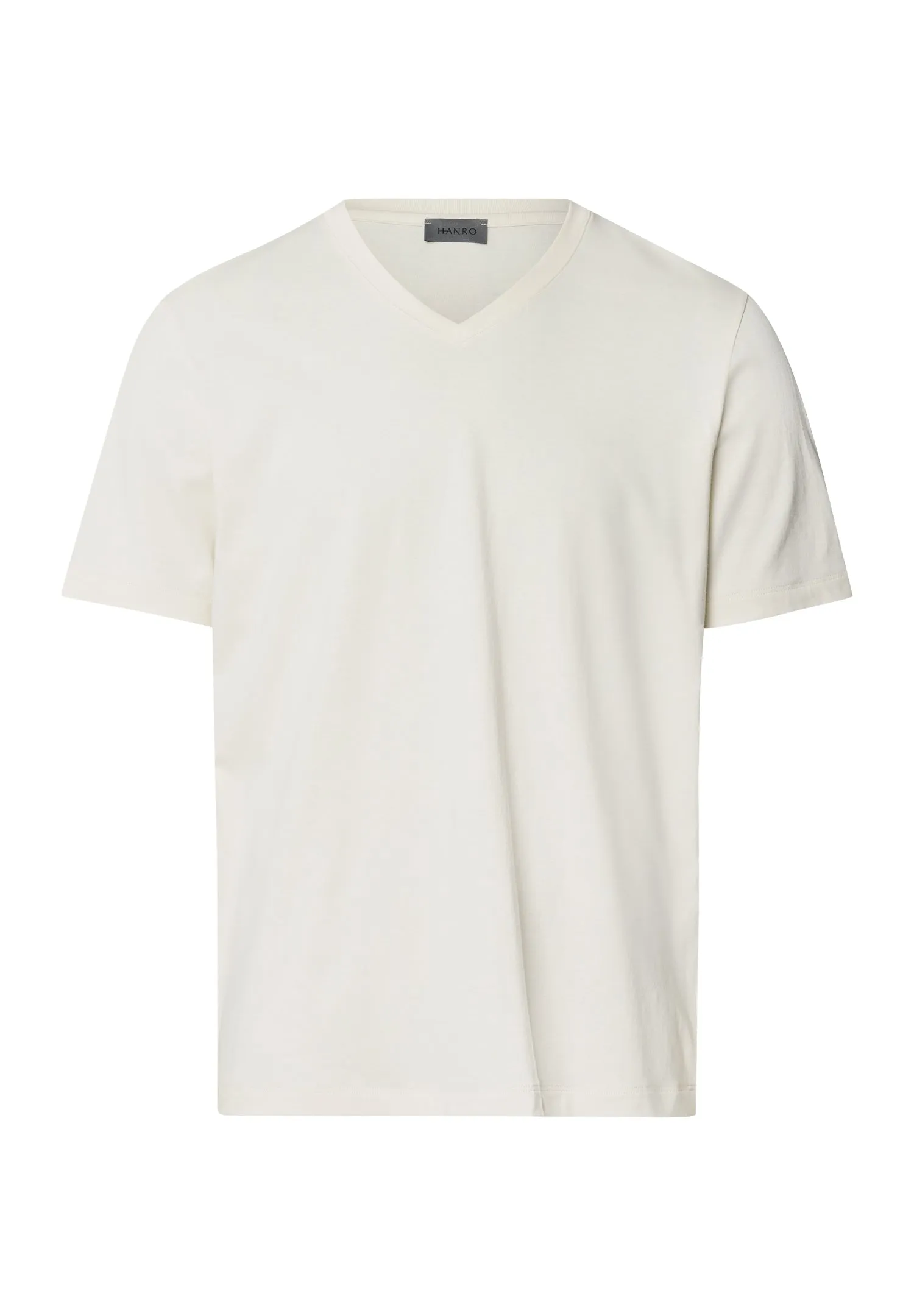 Living Shirts Cotton V-Neck T-Shirt | Warm Sand 75051-1200