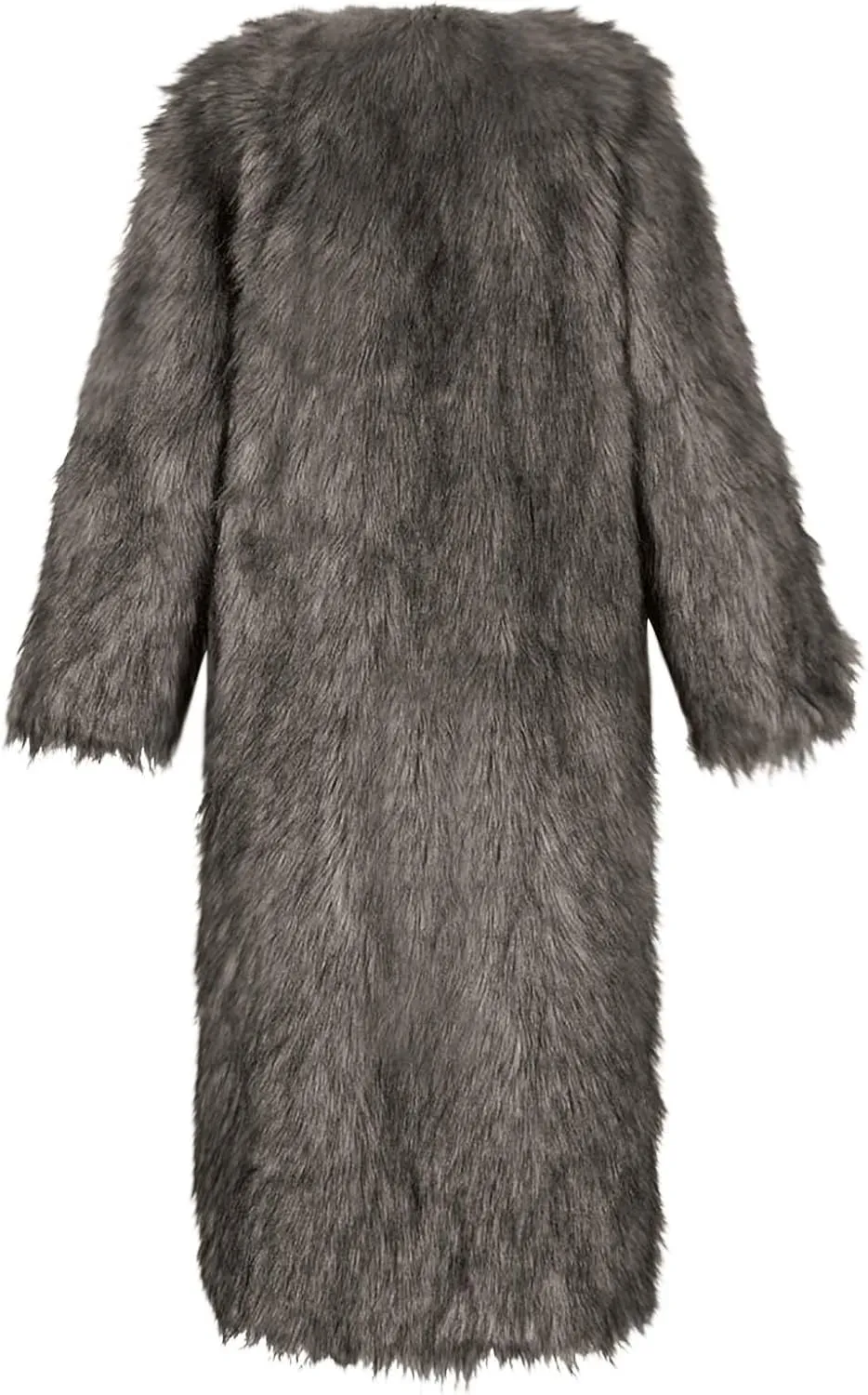 Long Faux Fur Coats for Women Open Front Cardigan Fuzzy Fleece Jacket Warm Winter Coats Fashion Outfits 2024