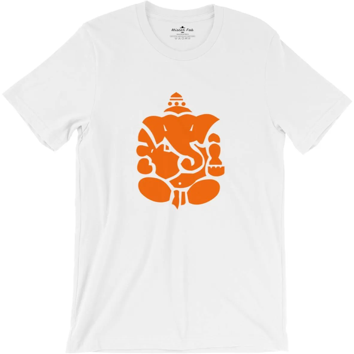 Lord Ganesha Men Round Neck T-Shirts