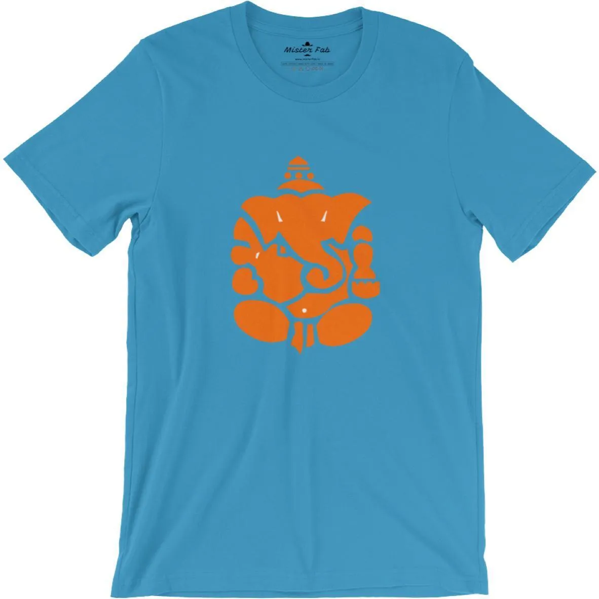 Lord Ganesha Men Round Neck T-Shirts