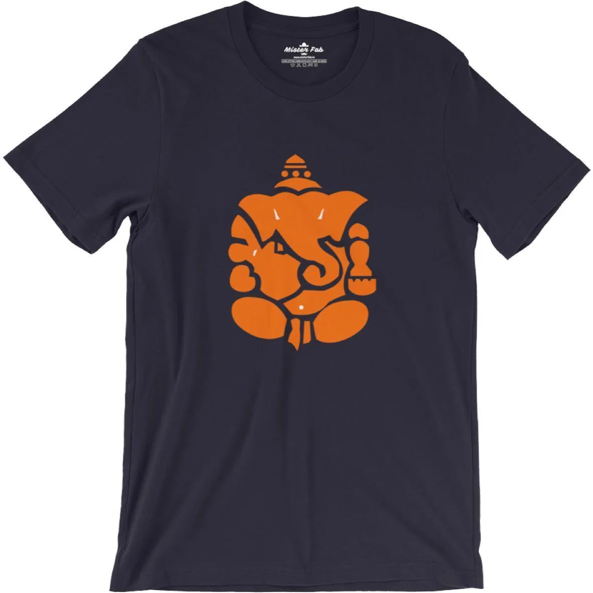 Lord Ganesha Men Round Neck T-Shirts