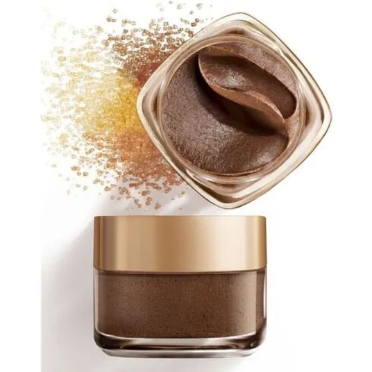 L'Oreal Smooth Sugars Nourish Scrub 50ml, Cocoa Butter   3 Fine Sugars