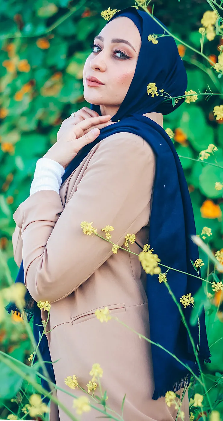 LUXURY TURKISH COTTON NAVY