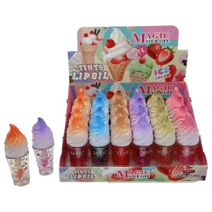 MAGIC YOUR LIFE ICE CREAM CONE TINTS LIP OIL