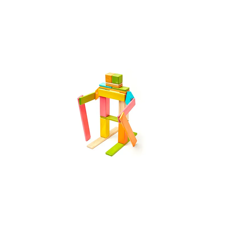 Magnetic Block Set 24 Pc Set - Tints by Tegu