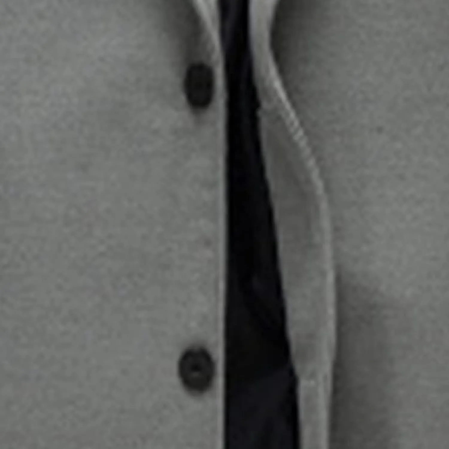 Maiyifu-GJ Men's Wool Blend Trench Coat Single Breasted Business Long Pea Coats Lightweight Notched Lapel Overcoat Jacket