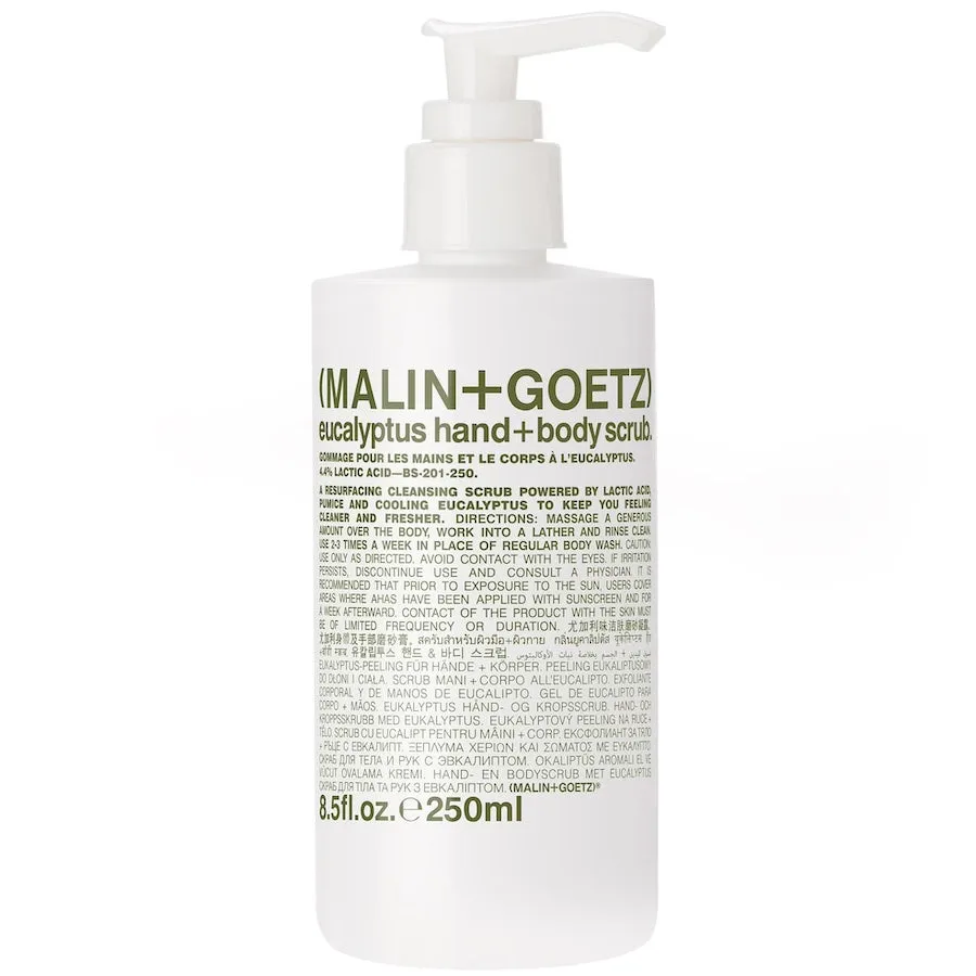 Malin   Goetz Eucalyptus Hand   Body Scrub