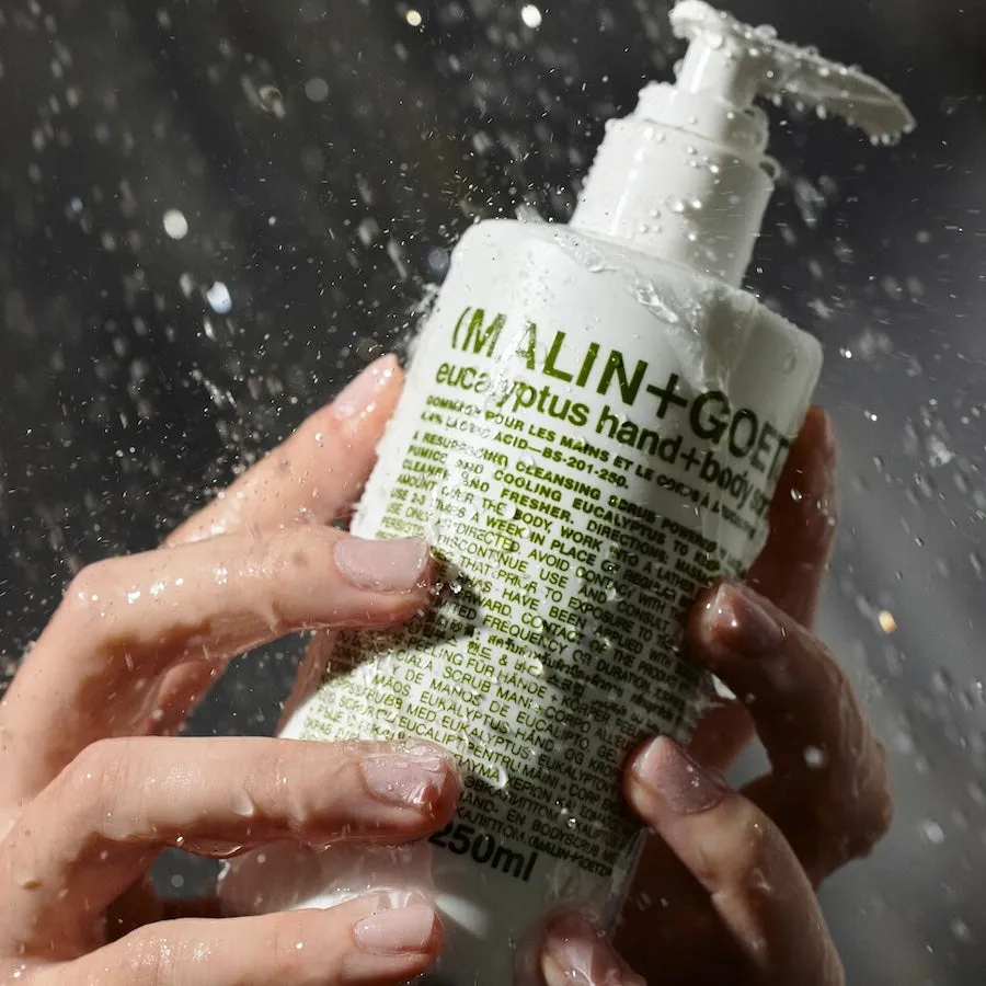 Malin   Goetz Eucalyptus Hand   Body Scrub