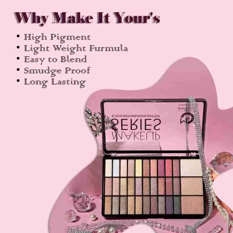 MATTLOOK Makeup Series Eyeshadow & Highlighter Palette