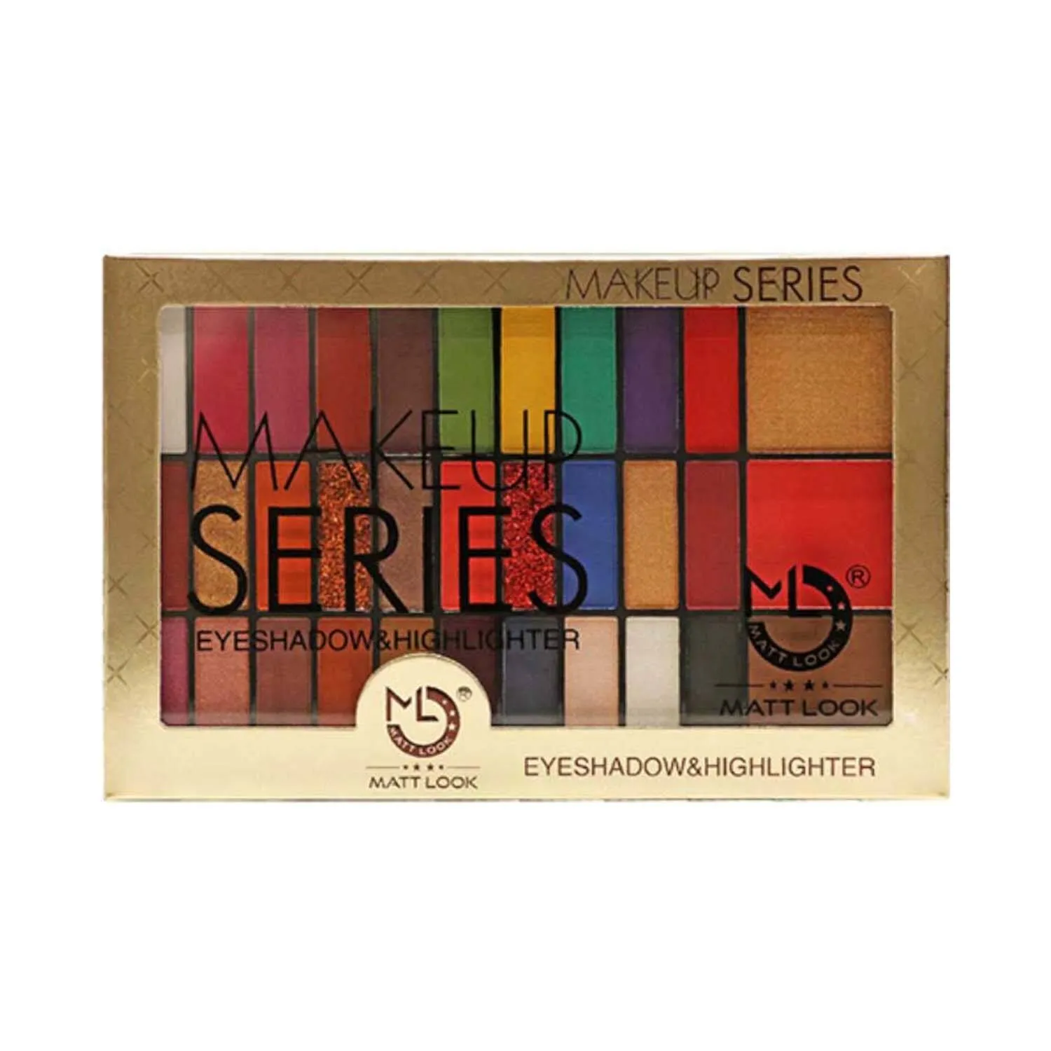 MATTLOOK Makeup Series Eyeshadow & Highlighter Palette