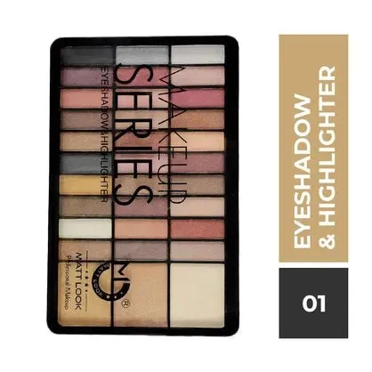 MATTLOOK Makeup Series Eyeshadow & Highlighter Palette