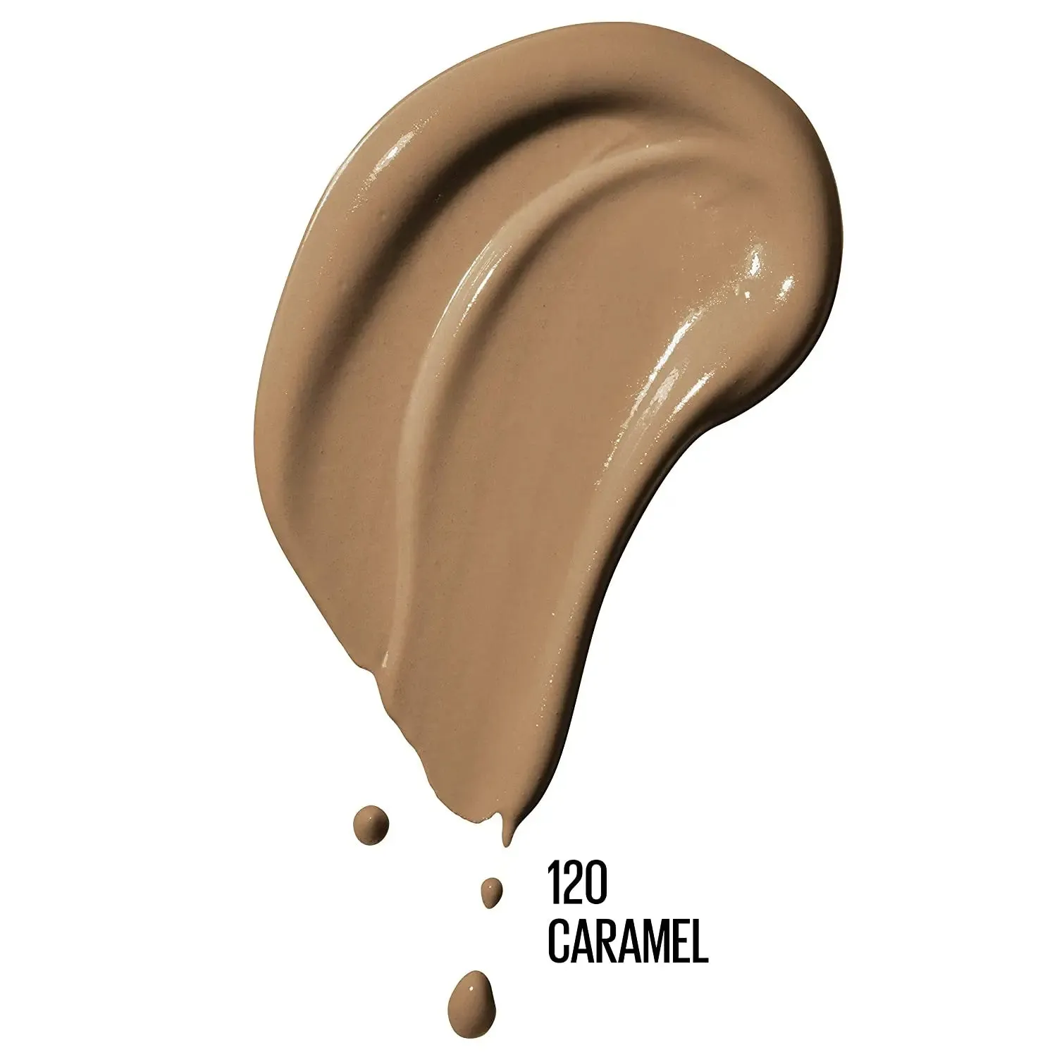 Maybelline Dream Radiant Liquid Medium Coverage Hydrating Makeup, Lightweight Liquid Foundation, Caramel, 1 Fl; Oz