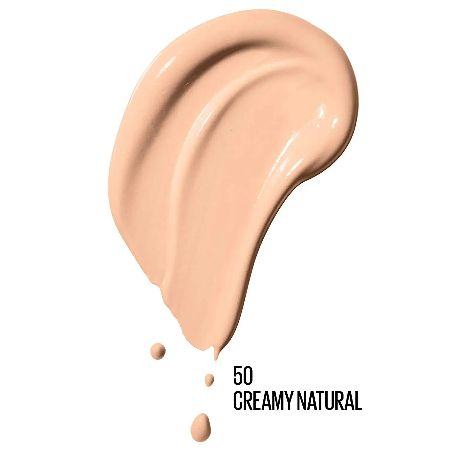 Maybelline Dream Radiant Liquid Medium Coverage Hydrating Makeup, Lightweight Liquid Foundation, Creamy Natural, 1 Fl; Oz