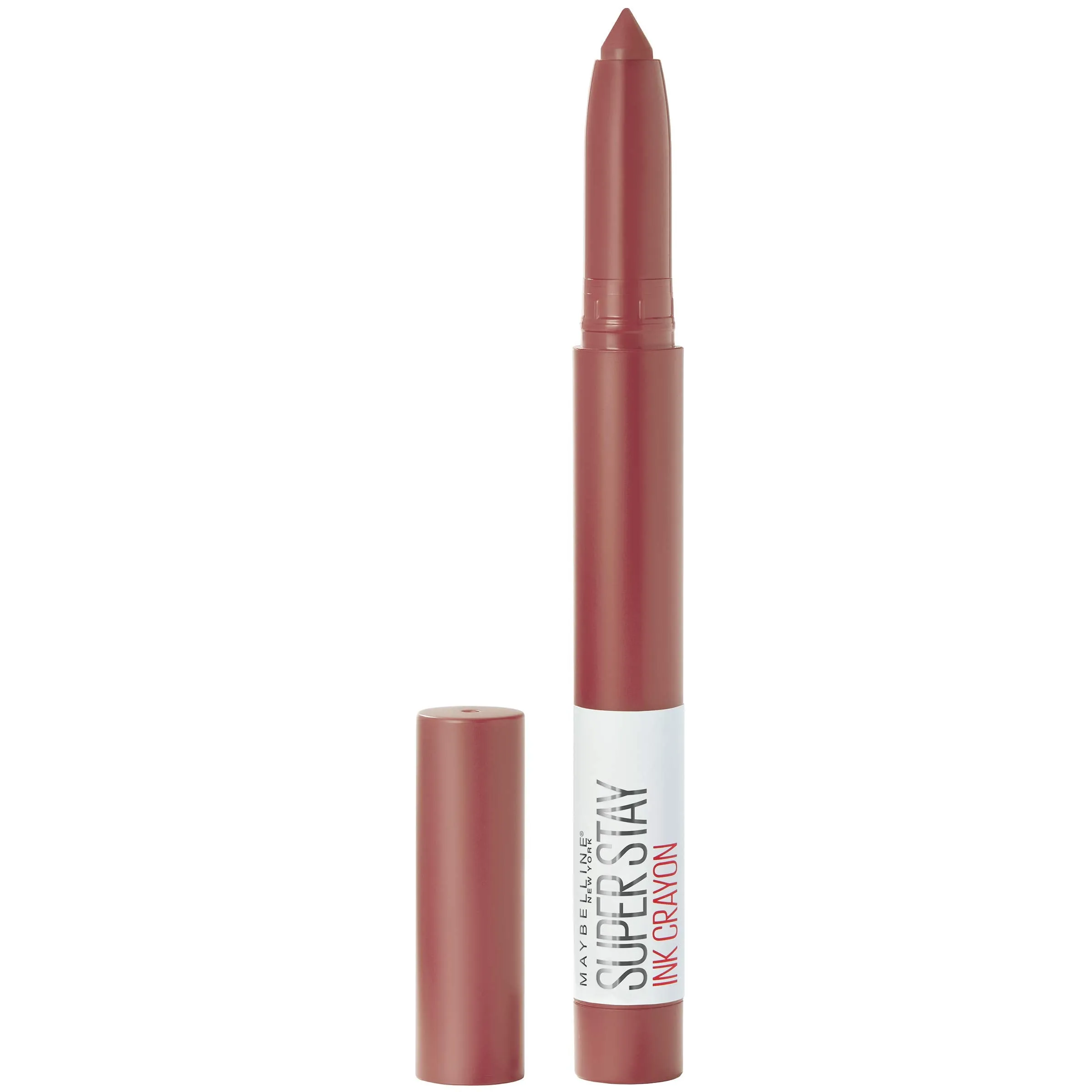 Maybelline SuperStay Ink Crayon Matte Longwear Lipstick With Built-in Sharpener, Enjoy The View, 0.04 Ounce