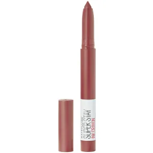 Maybelline SuperStay Ink Crayon Matte Longwear Lipstick With Built-in Sharpener, Enjoy The View, 0.04 Ounce