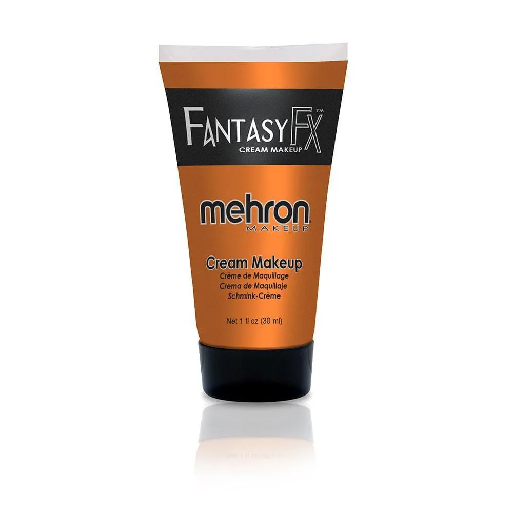 Mehron Fantasy FX bronze cream makeup tube, 1 ounce