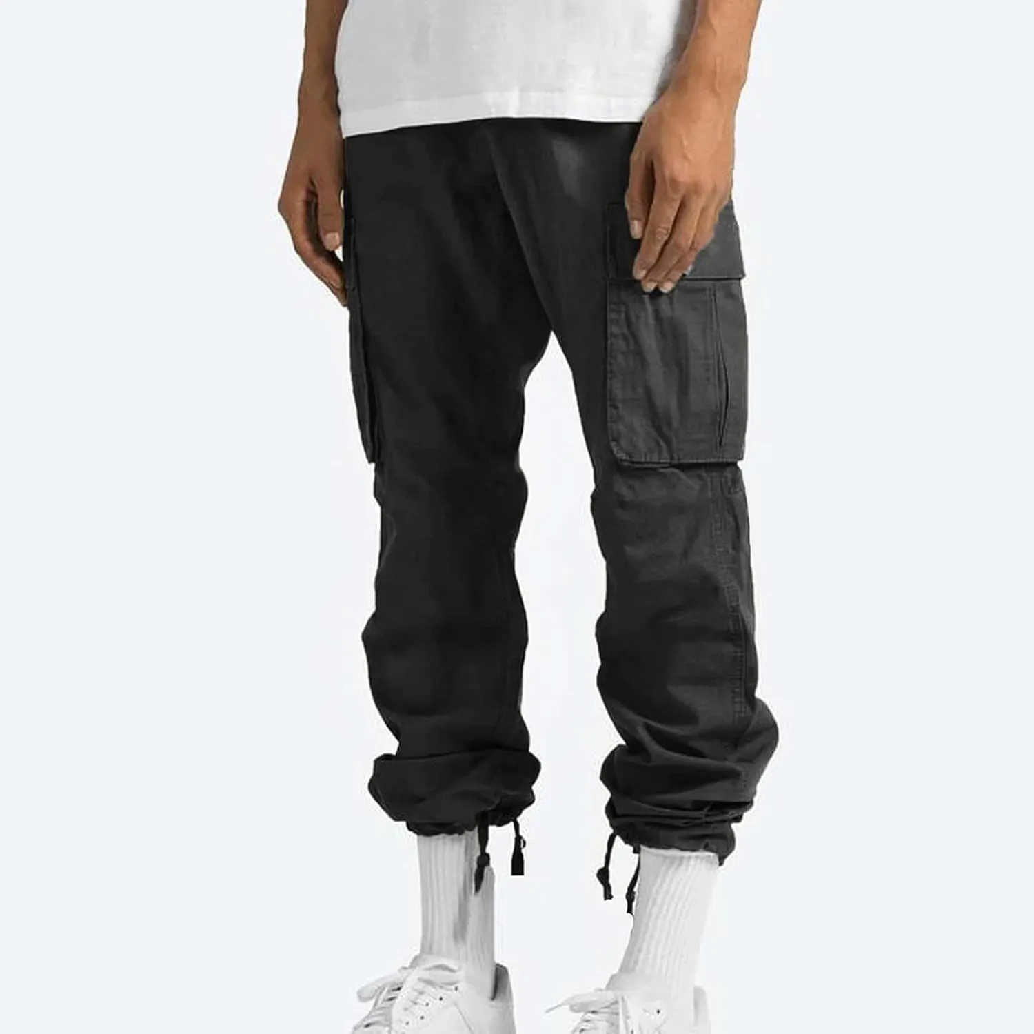 Mens Cargo Pants Lightweight Outdoor Comfort Fishing Work Pants Stretch Travel Regular Ripstop Camping Hiking Pants