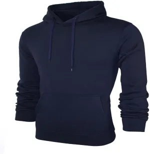 Men's Hooded Fleece Sweatshirt Hooded Shirt Sweat Men Luxury Hoodie With Zip Pockets Men's Hooded Fleece Sweatshirt