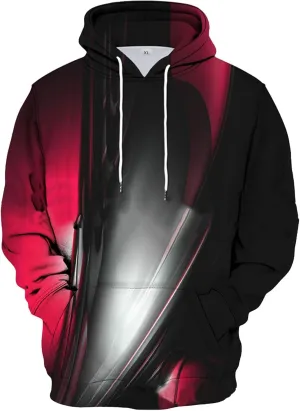 Mens Oversized Graphic Hoodie: Lightweight Designer Casaul Sweatshirt Oversized Workout Streetwear