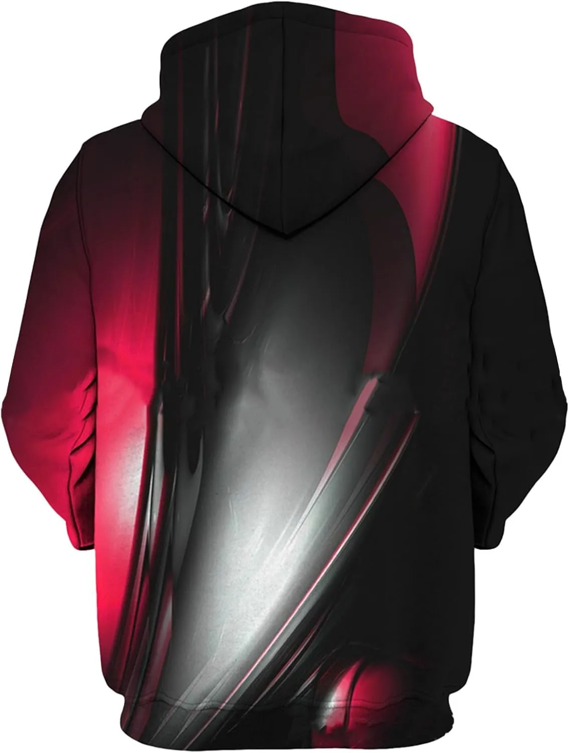Mens Oversized Graphic Hoodie: Lightweight Designer Casaul Sweatshirt Oversized Workout Streetwear