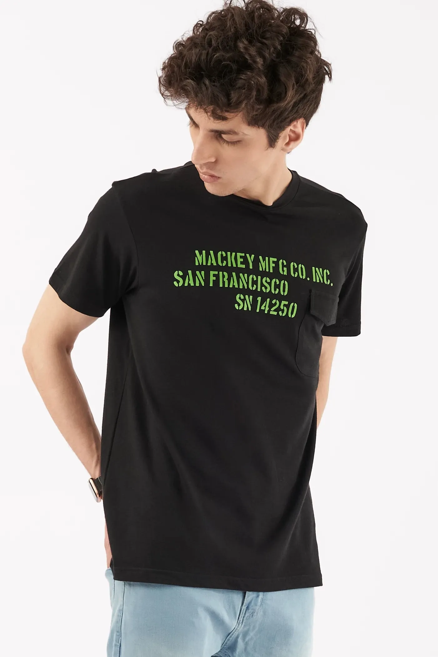Men's Pocket T-Shirt Black