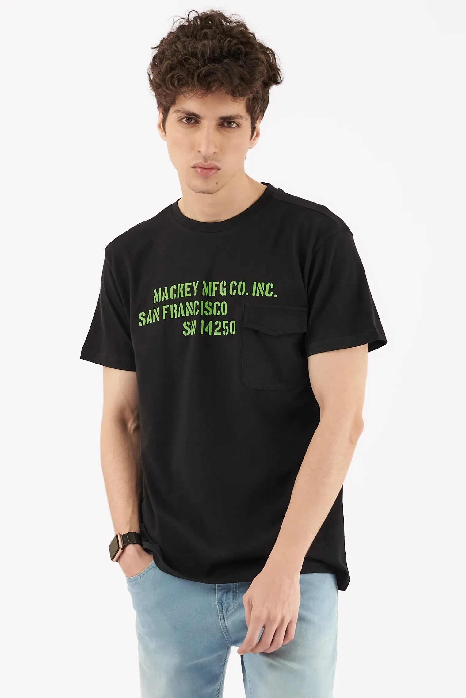 Men's Pocket T-Shirt Black