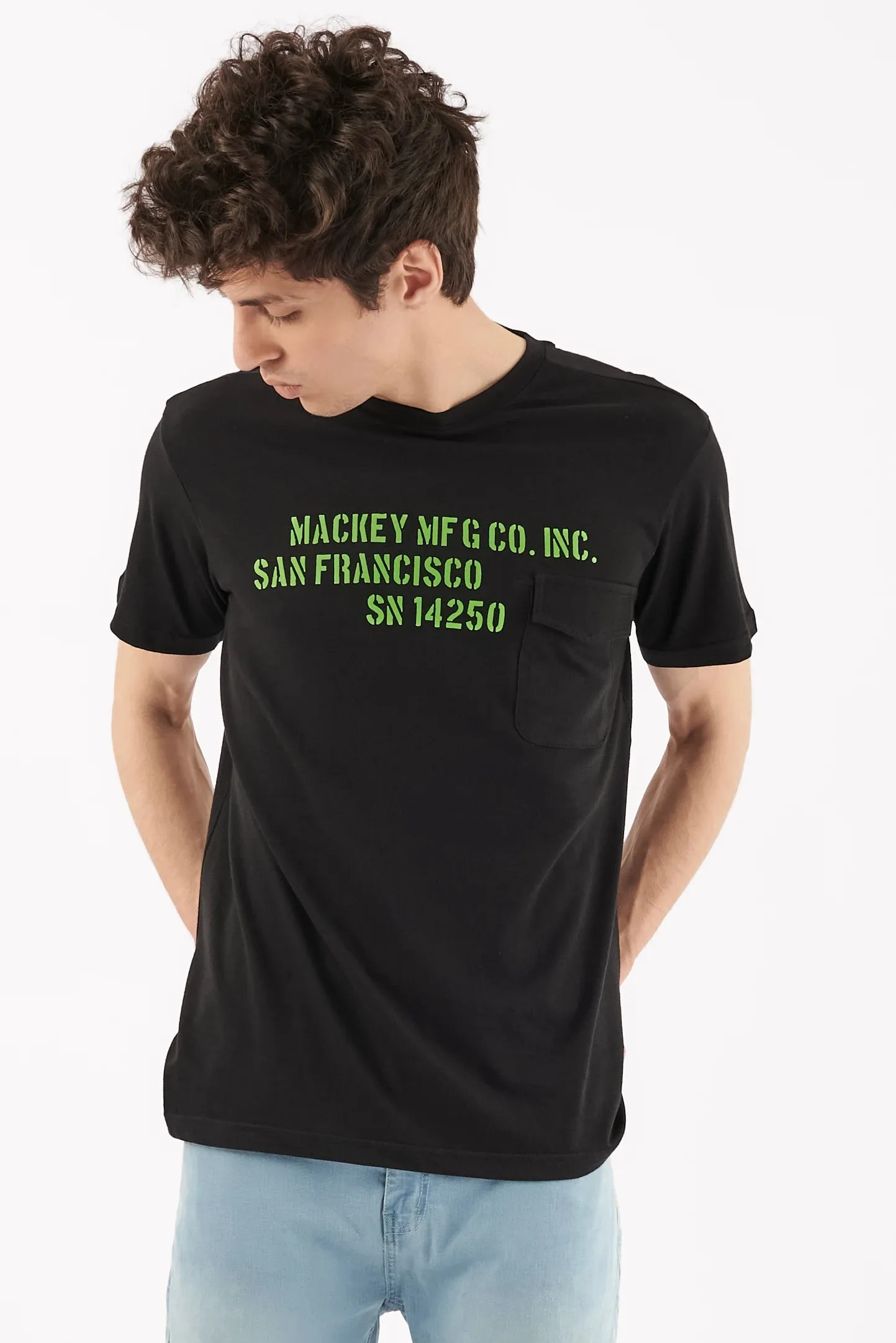 Men's Pocket T-Shirt Black